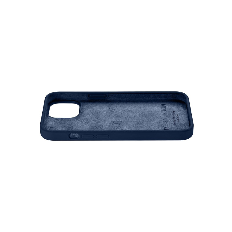Сотовый Apple iPhone 14, чехол Sensation, синий