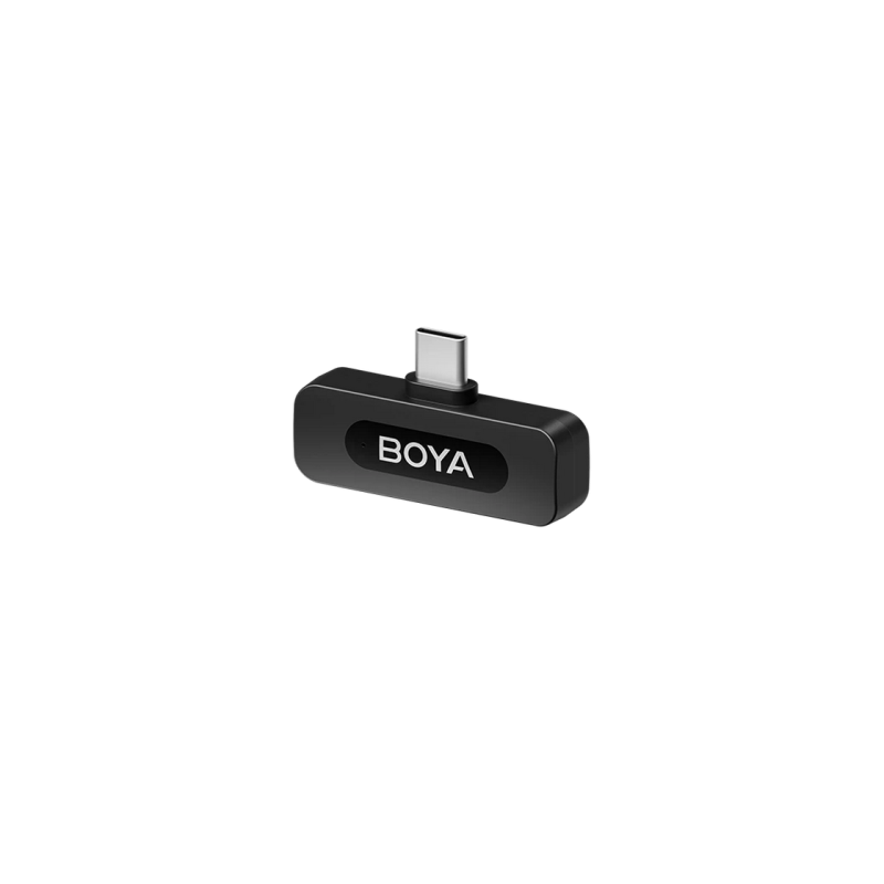 Microphone Wireless Boya BY-V20 V2.0 Ultracompact (Type C - 2TX+1RX) Black