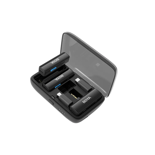 Microphone Wireless All-in-one Boya BOYALINK (2mic) Black