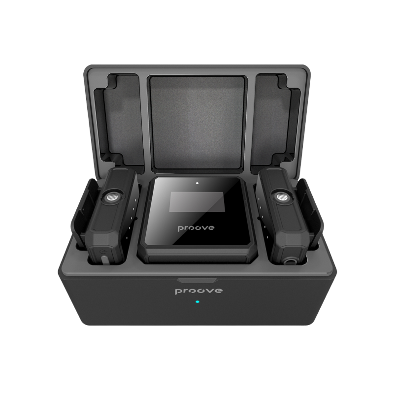 Микрофон Proove Forum Type-C/Lighting/Aux (2 mic), Black
