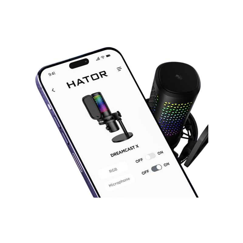 Microphone HATOR Dreamcast X (ESS10) black