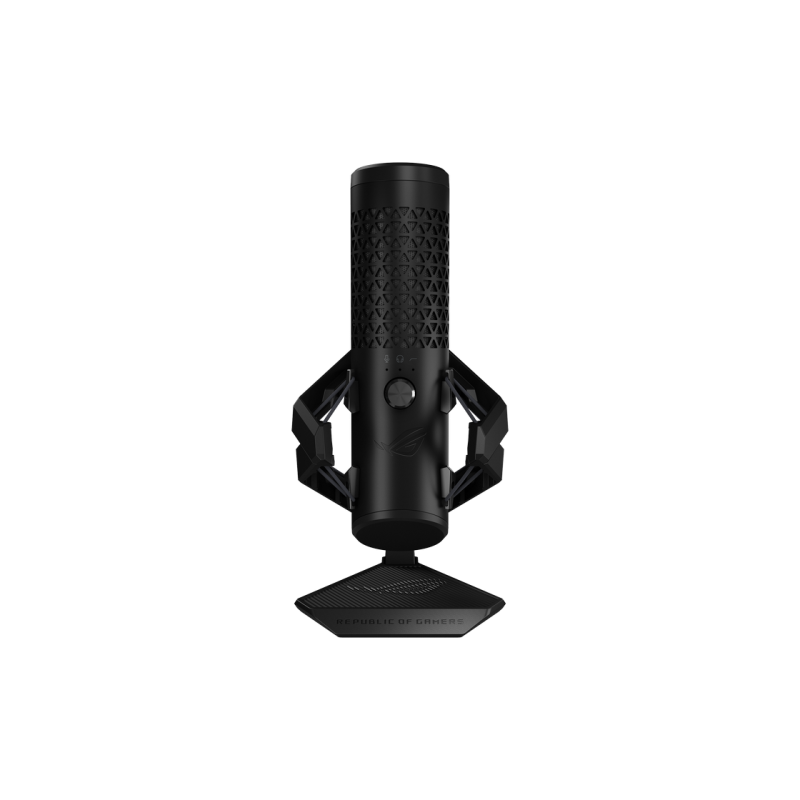 Microphones Asus ROG Carnyx, 25mm Condenser Microphone, Cardioid, 120db, -37db, 192 kHz, 24bit, RGB, Built-in pop
