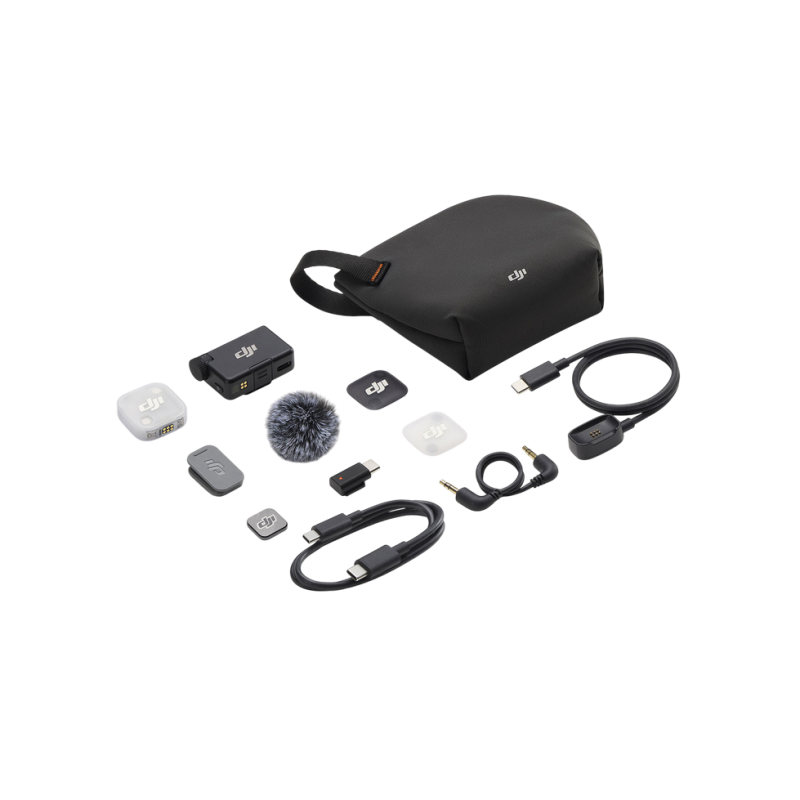 DJI Mic Mini 2 (1 TX + 1 RX), Black