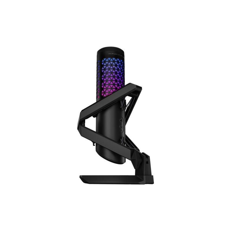 Microphones Asus ROG Carnyx, 25mm Condenser Microphone, Cardioid, 120db, -37db, 192 kHz, 24bit, RGB, Built-in pop