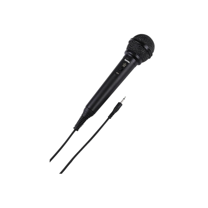 Динамический микрофон Hama DM-20 (046020) черный