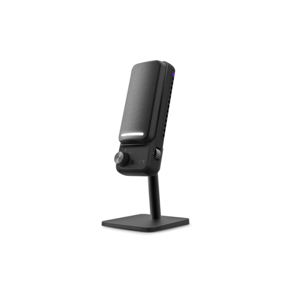 Микрофоны NZXT Capsule Elite, 25 мм, кардиоидный, встроенный поп-фильтр, металлическая стойка, управление на микрофоне, 120 дБ, 24 бит