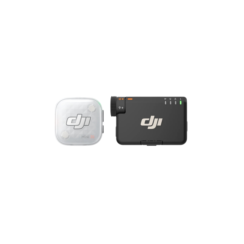 DJI Mic Mini 2S (1 TX + 1 RX), Black