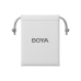 Микрофон беспроводной Boya Mini-15 Ultracompact (Lightning / 2 микрофона), черный