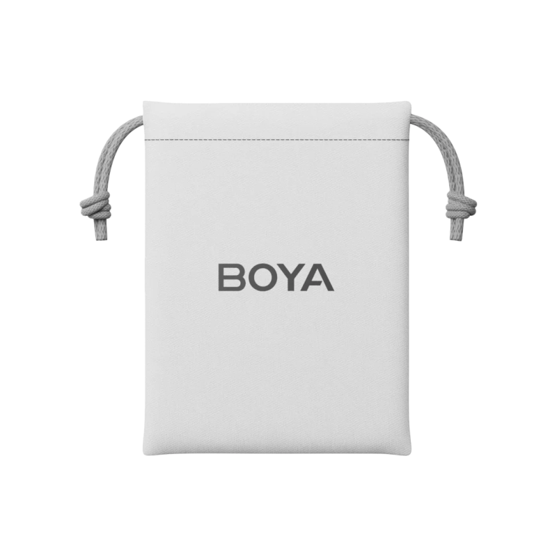 Микрофон беспроводной Boya Mini-15 Ultracompact (Lightning / 2 микрофона), черный
