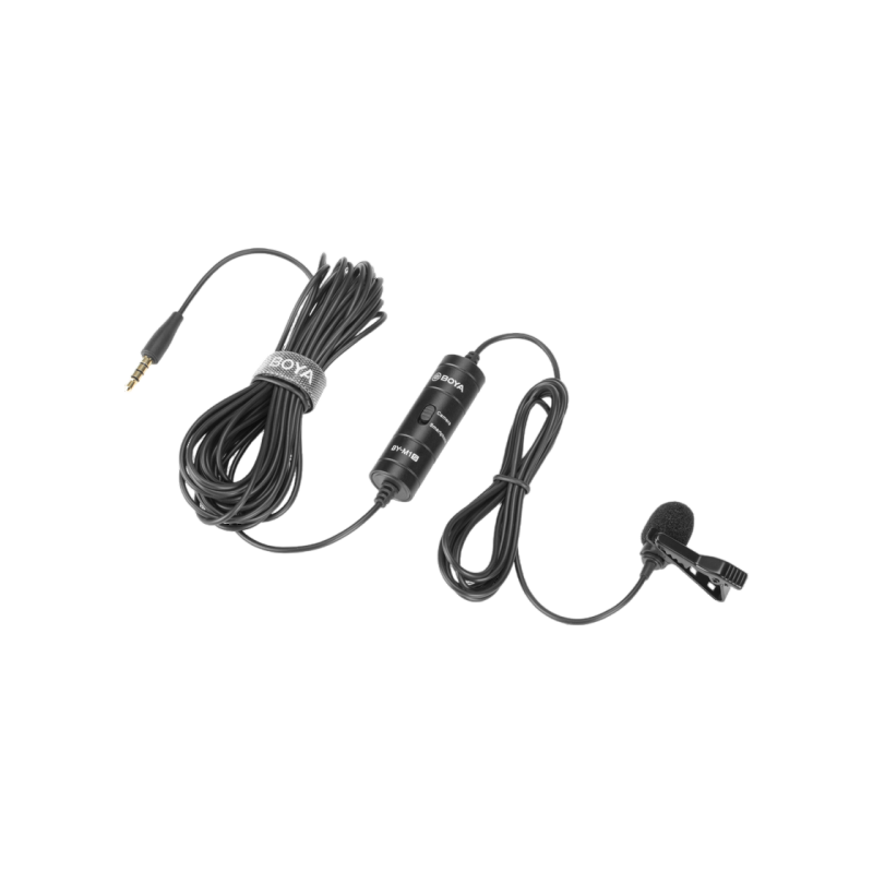 Lavalier Microphone Boya BY-M1S, Black