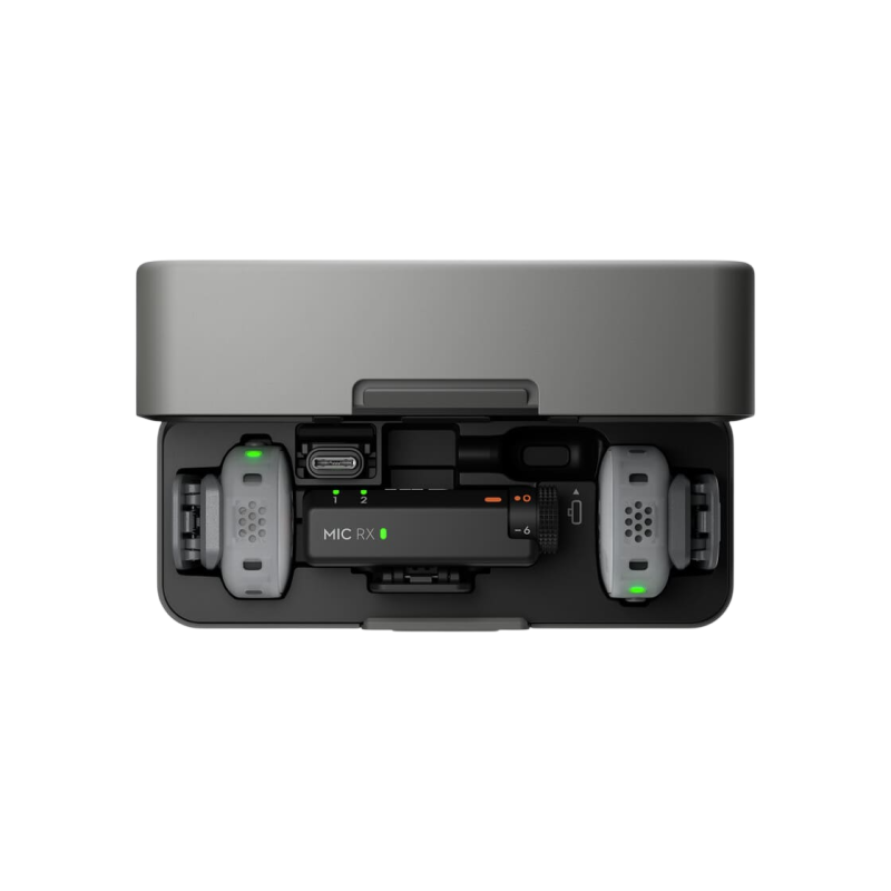 DJI Mic Mini 2 Charging Case for 2TX + 1RX, Black