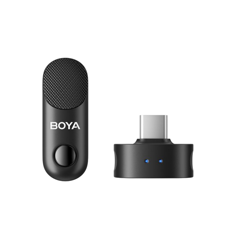 Microphone Wireless Boya Magic Ultracompact (Lightning / Type C/3.5 mm  - 2 mic), Black 02