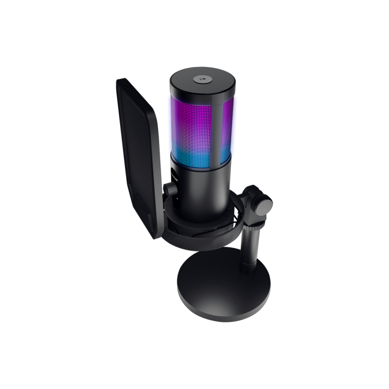 Microphone HATOR Signify RGB, Black