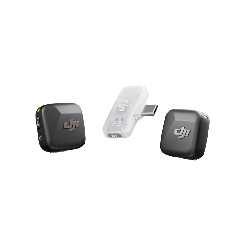 Микрофон DJI Mic Mini (2TX, 1 Mobile RX), Black