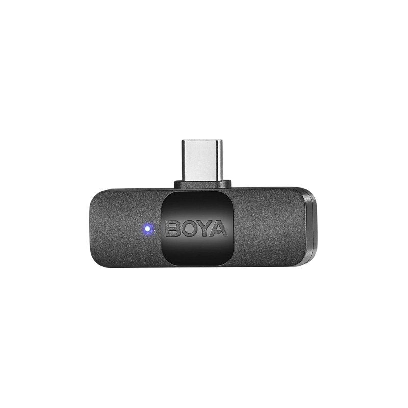 Микрофон беспроводной Boya BY-V20 Ultracompact (тип C — 2 микрофона), черный