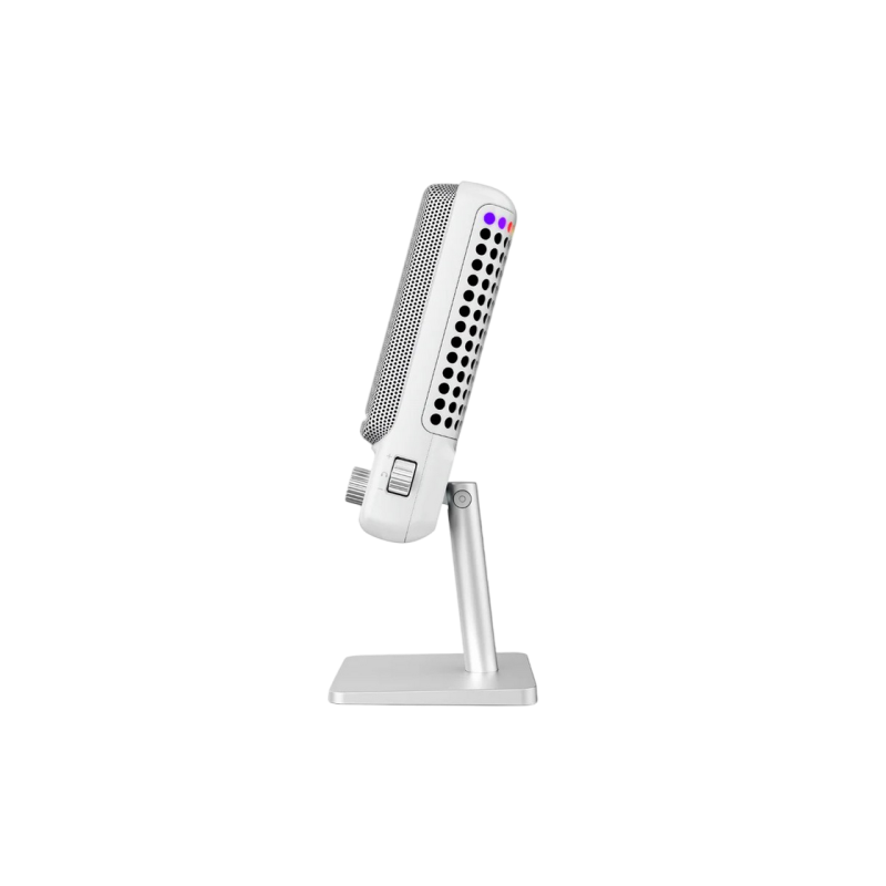 Микрофоны NZXT Capsule Elite, 25 мм, кардиоидный, встроенный поп-фильтр, металлическая стойка, управление на микрофоне, 120 дБ, 24 бит
