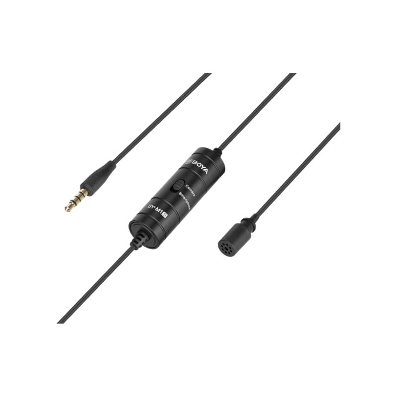 Lavalier Microphone Boya BY-M1S, Black