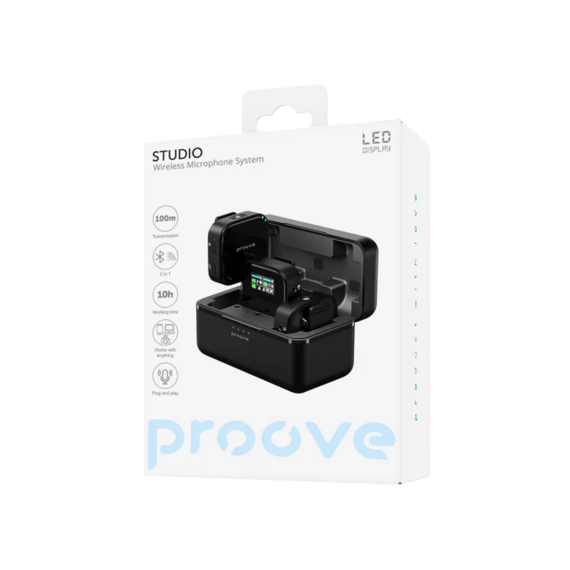 Microphone Wireless Proove Studio Black