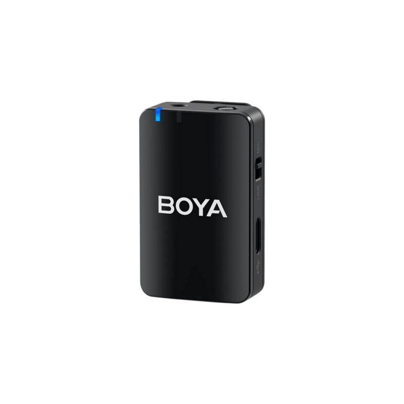Микрофон беспроводной Boya BOYAMIC 3-в-1 (2 микрофона), черный