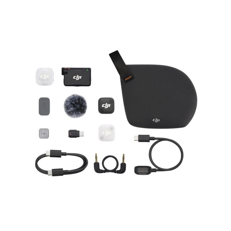 DJI Mic Mini 2 (1 TX + 1 RX), Black