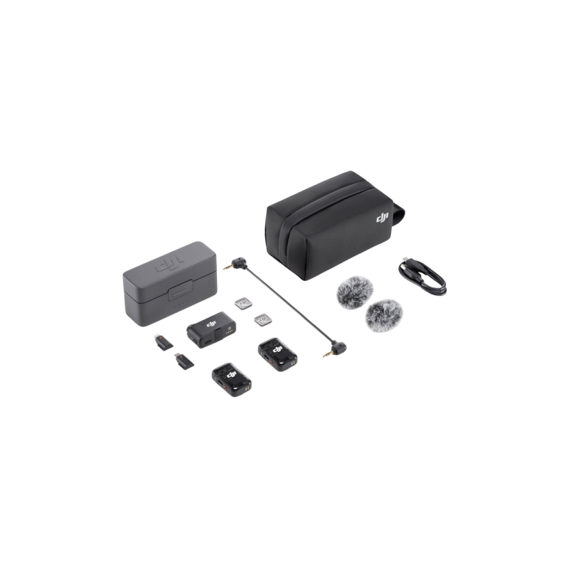 DJI Mic 2 (2 TX + 1 RX + зарядный футляр)