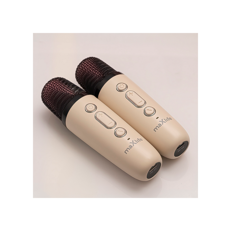 Microphone Karaoke cu Boxa BT Maxlife MXKS-200, Pink