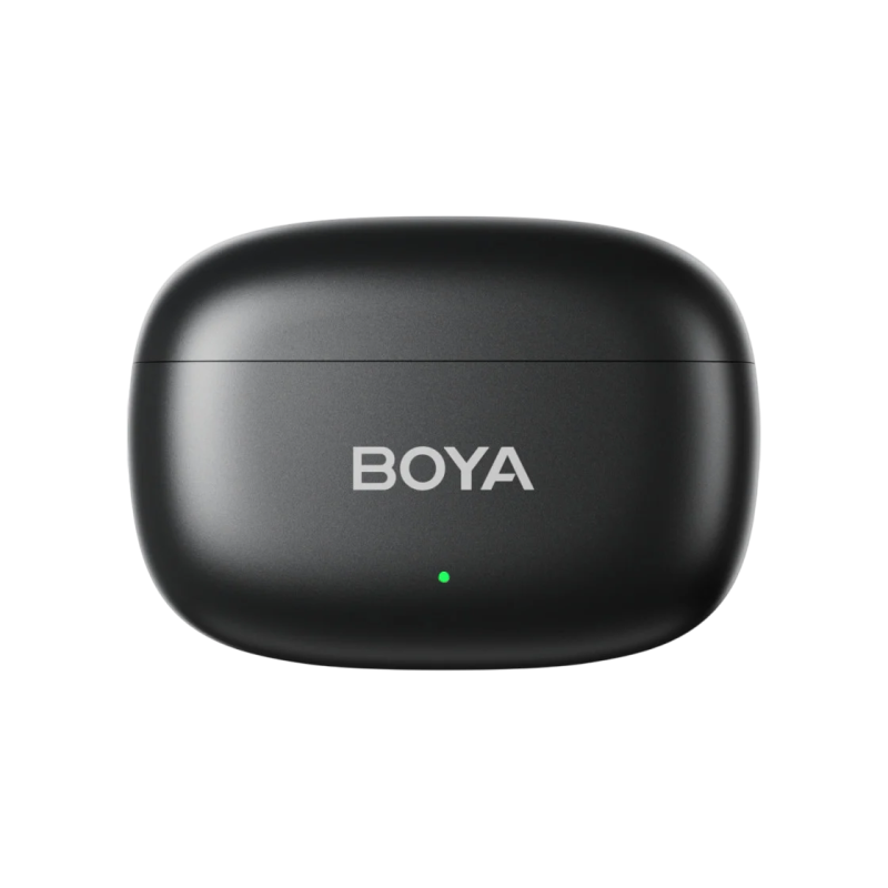 Микрофон беспроводной Boya Mini-15 Ultracompact (Lightning / 2 микрофона), черный