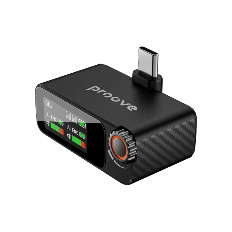 Microphone Wireless Microphone System Proove Forum Pro (Lightning/Type-C/AUX), Black