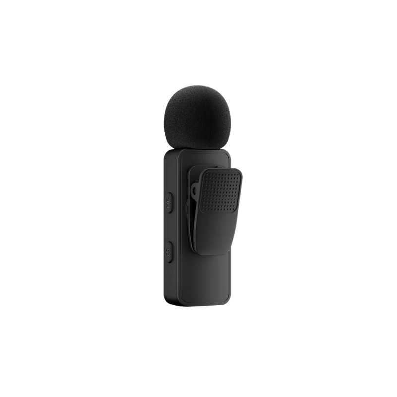 Microphone Wireless Boya BY-V2 V2.0 Ultracompact (Lightning - 2TX+1RX), Black