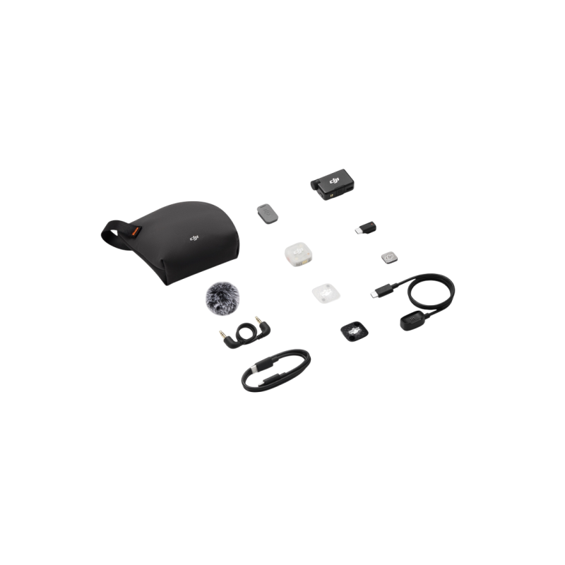 DJI Mic Mini 2S (1 TX + 1 RX), Black