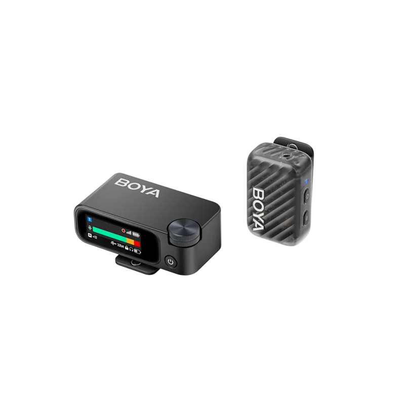 Микрофон беспроводной Boya BOYAMIC 2-01, черный