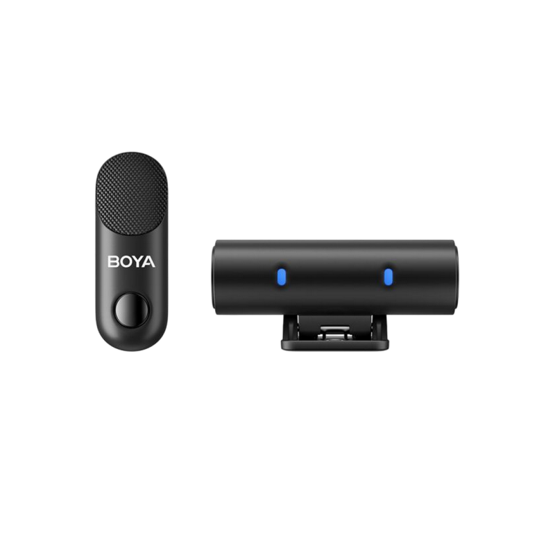 Microphone Wireless Boya Magic Ultracompact (Lightning / Type C/3.5 mm  - 2 mic), Black 02