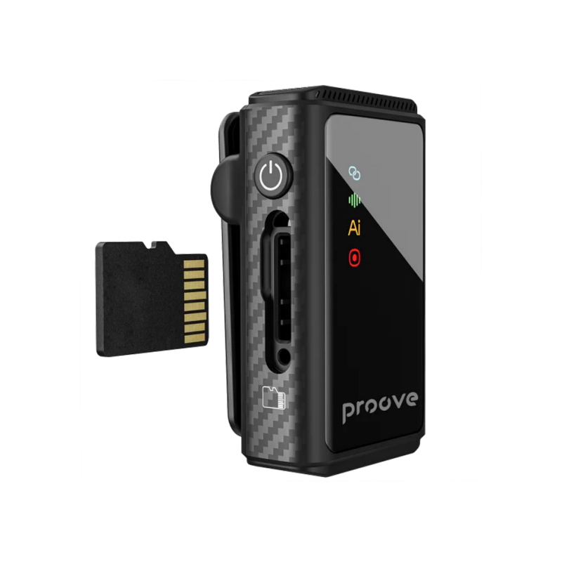 Microphone Wireless Microphone System Proove Forum Pro (Lightning/Type-C/AUX), Black