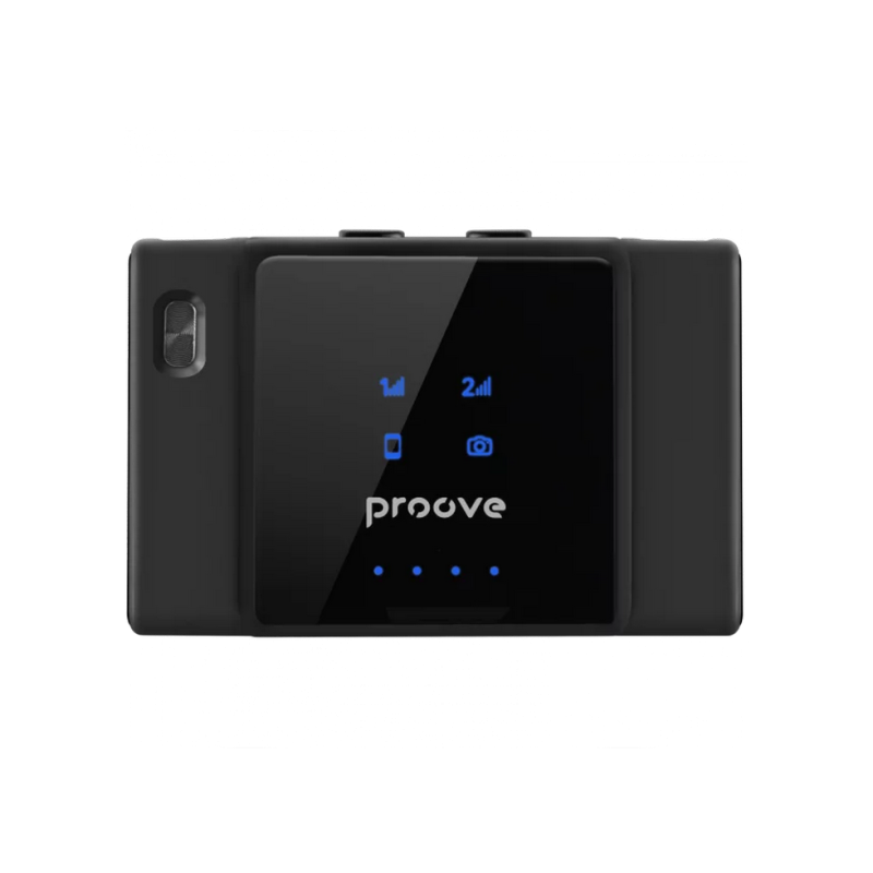 Microphone Wireless Microphone System Proove ToneLine (Lightning / Type-C / AUX), Black