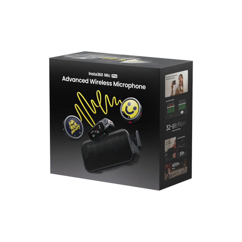 Insta360 Mic Pro (2 TX + 1 RX