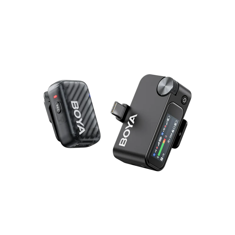 Микрофон беспроводной Boya BOYAMIC 2-01, черный