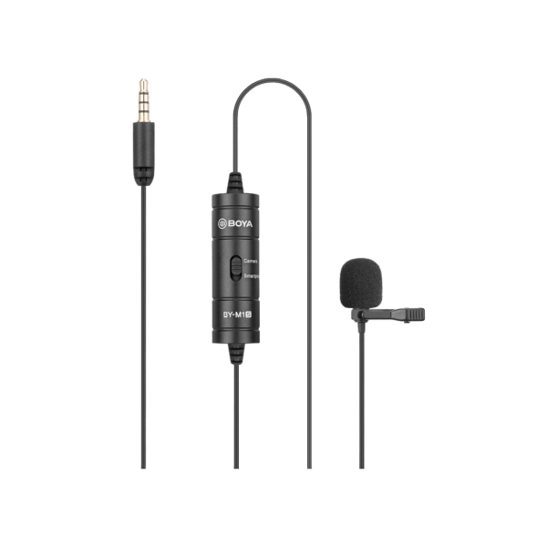 Lavalier Microphone Boya BY-M1S, Black