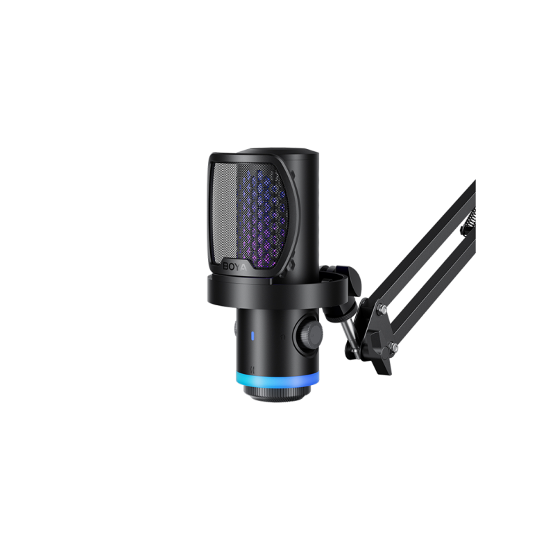 Podcast Microphone BOYA CastMic G40B, Black