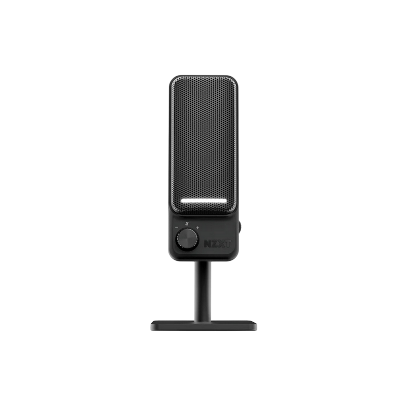 Микрофоны NZXT Capsule Elite, 25 мм, кардиоидный, встроенный поп-фильтр, металлическая стойка, управление на микрофоне, 120 дБ, 24 бит