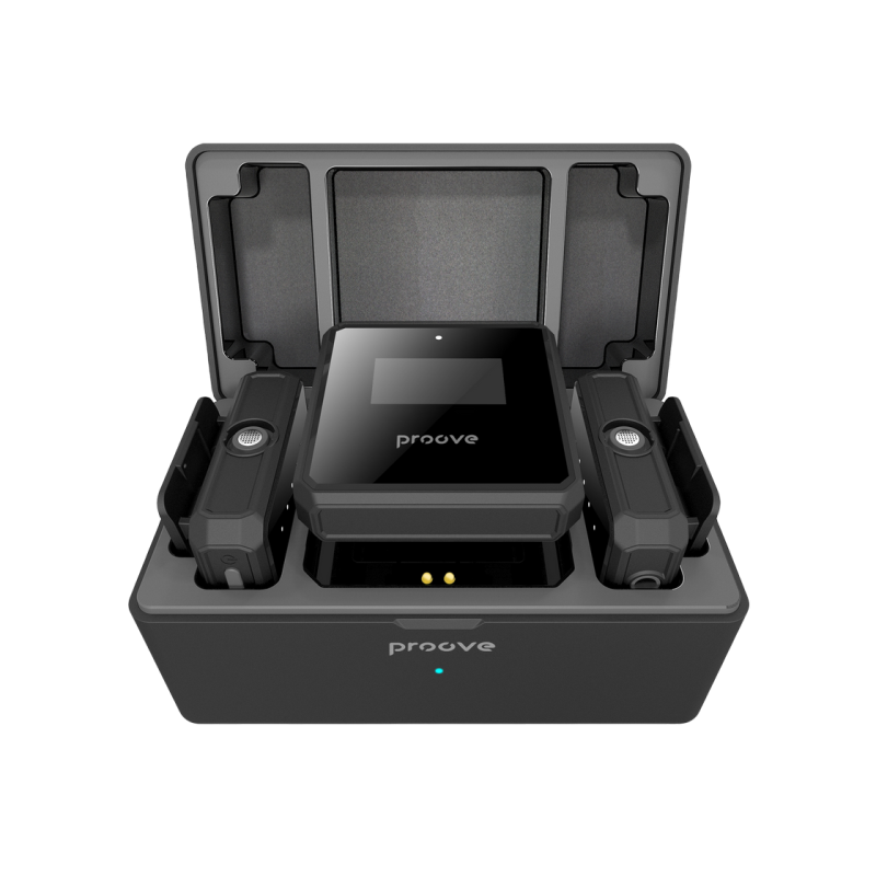 Микрофон Proove Forum Type-C/Lighting/Aux (2 mic), Black