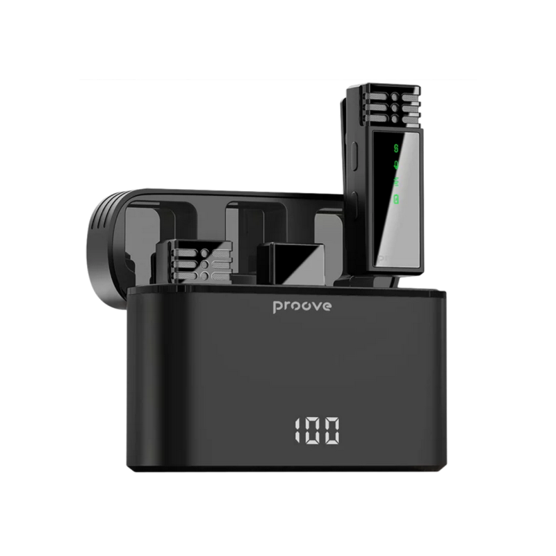 Микрофон Microphone Proove Record Lightning (2 mic), Black