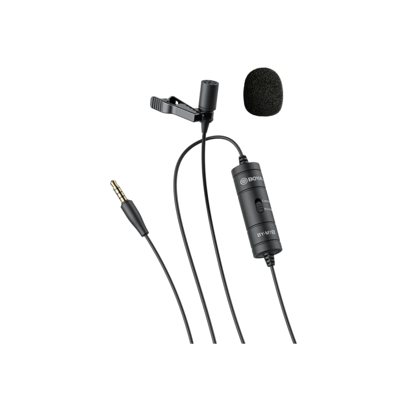 Lavalier Microphone Boya BY-M1S, Black