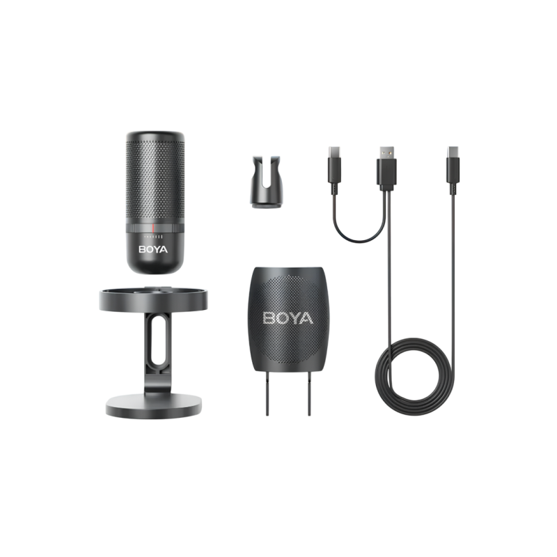 USB Microphone Boya K3, Black