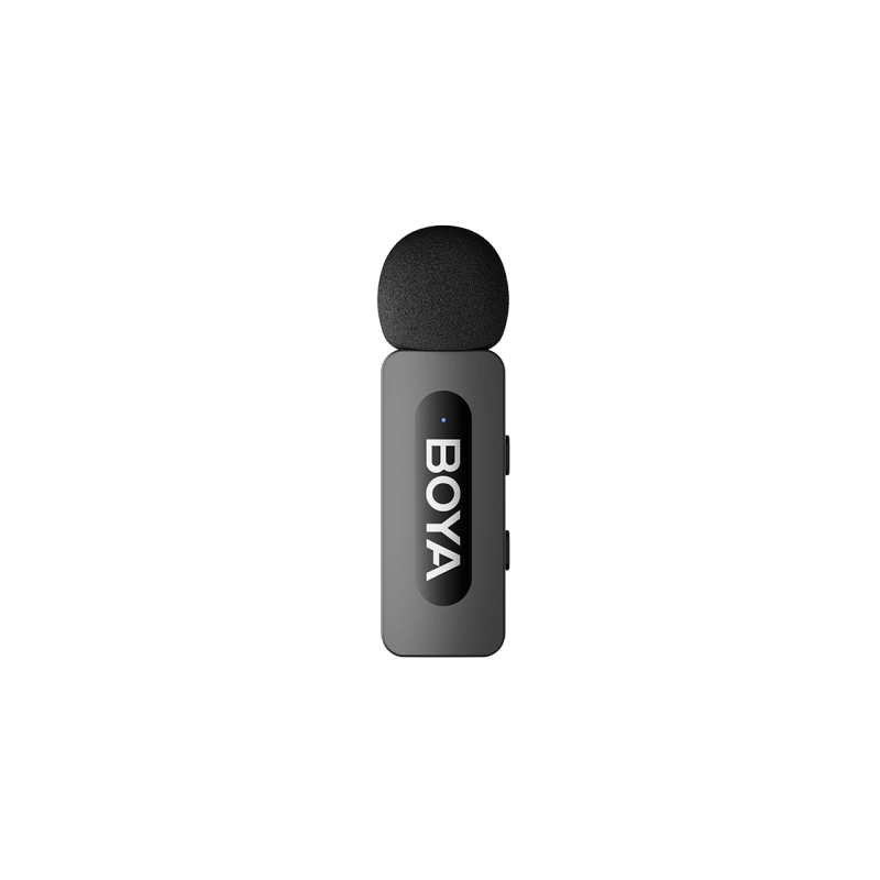 Microphone Wireless Boya BY-V20 V2.0 Ultracompact (Type C - 2TX+1RX) Black