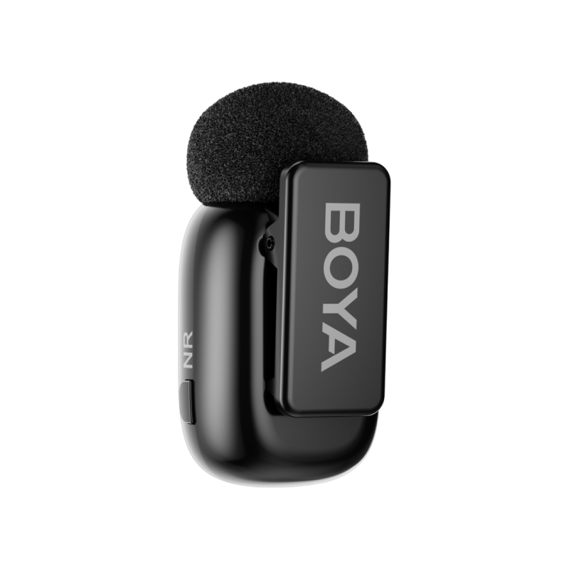 Микрофон беспроводной Boya Mini-15 Ultracompact (Lightning / 2 микрофона), черный