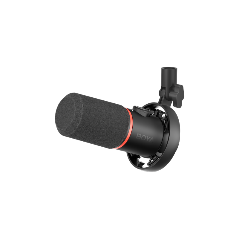 Микрофон для подкастов BOYA CastMic S60B, черный