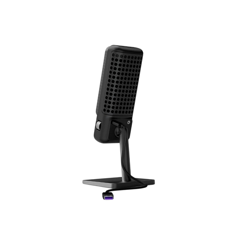 Микрофоны NZXT Capsule Elite, 25 мм, кардиоидный, встроенный поп-фильтр, металлическая стойка, управление на микрофоне, 120 дБ, 24 бит