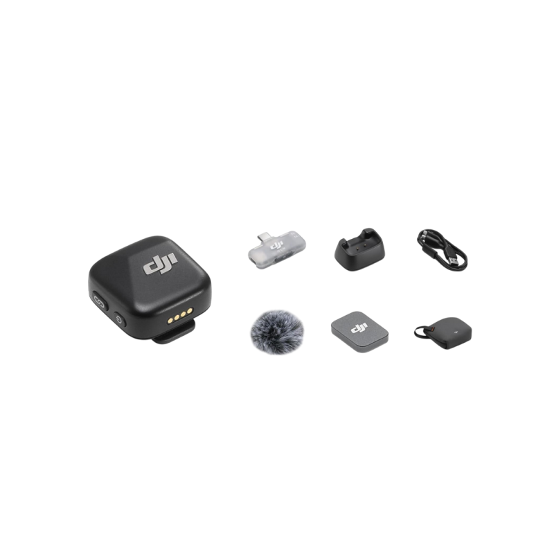 Микрофон DJI Mic Mini (2TX, 1 Mobile RX), Black