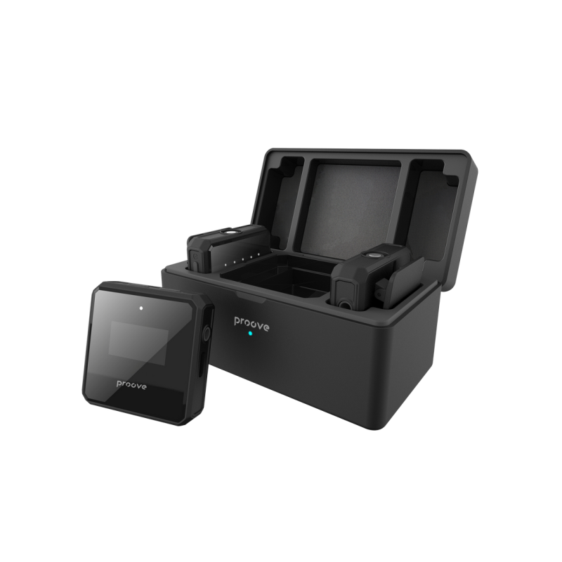 Микрофон Proove Forum Type-C/Lighting/Aux (2 mic), Black
