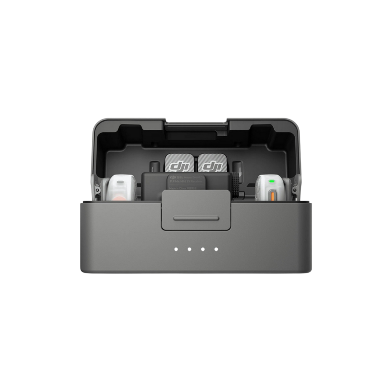 DJI Mic Mini 2S (2TX + 1RX + Charging Case), Black